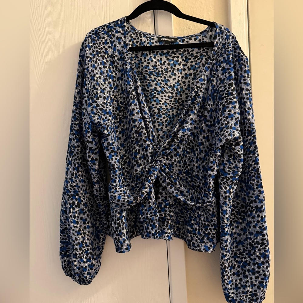 Express Multicolor Patterned Blouse